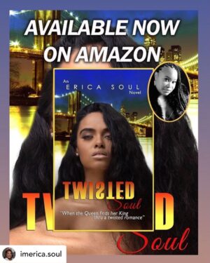 Mylo Uschold Instagram - Please get my mommy’s book!!!
Posted @withregram • @imerica.soul Stocking Stuffer🎄For the book lovers in your life read “TWISTED SOUL”📚 Pour a cup of tea 🍵 before peeling back these pages of passion 💋
LINK IN MY BIO✨AVAILABLE ON AMAZON 

Author: Erica Soul @imerica.soul 

“TWISTED SOUL” is a book about a young woman name Queen, who reconnects with a long lost family member while hiding from an obsessed stalker. Queen faces the consequences of crossing a fine line between love, lust and deceit. She finds herself twisted in this intoxicating forbidden love. Queen soon realizes that playing with fire burns everyone who are closest to the flame. 🔥👑

#stockingstuffers #christmas #gift #books #amazon #amazonkindle #bookstore #kindle #read #writer #sexy #writing #bayarea #losangeles #atlanta #linkinbio #writersofinstagram #love #queen #booklover #tea #holiday #blackfriday #sale #readme #buyblack #ericasoul #soul #bookclub