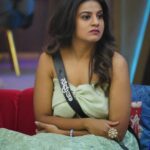 Namratha Gowda Instagram - A women's greatest asset is her Beauty🧿 @colorskannadaofficial @officialjiocinema Outfit: @elite__rentals_ #bbk10 #biggboss #season10 #colorskannada #jiocinema #namarathagowda #relentkreationz