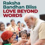 Narendra Modi Instagram – A Raksha Bandhan I will never forget.