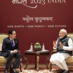 Narendra Modi Instagram - Interactions with world leaders continue at the G20 Summit in Delhi. Great discussions!