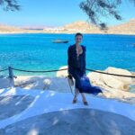 Natalie Negrotti Instagram - Hands down my favorite day in Mykonos at Spilia’s on the water. People dancing on tables, jumping in the ocean and just having an amazing time eating incredible fresh food 🤍🇬🇷 Spiliá, Khania, Greece