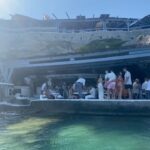 Natalie Negrotti Instagram - Hands down my favorite day in Mykonos at Spilia’s on the water. People dancing on tables, jumping in the ocean and just having an amazing time eating incredible fresh food 🤍🇬🇷 Spiliá, Khania, Greece