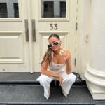 Natalie Negrotti Instagram - you can catch me in soho with an arepita in my hand 🫓🇻🇪 Ft. @sunglasshut Greene Street, Soho