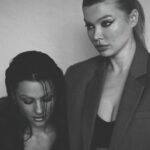 Natalie Negrotti Instagram - follow our New York journey. we have some amazing things coming up 🤫🤭@newyork.duo 📸 @svnhng film photos @johnpicciuto styled by @matttrossi wearing @verafied_official @wgempire makeup & hair @eliana.orly #nyc #curvemodel #petitemodel New York, New York