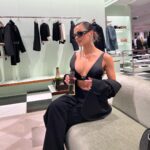 Natalie Negrotti Instagram - Pregame at Prada 🥂 Selfridges Oxford Street, London