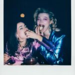 Natalie Negrotti Instagram - We are what we eat ? 😳😬🐾 @natalienegrotti x @khrystyana By @warnerjesse Hair @jazshepard Makeup @kimchipearl Wearing @flyingsolonyc Jackets @mimika_leather Bags @voltaatelier Earrings @rachelmulherin @juwelier_berends Restaurant @boucherienyc #shortandtall #shortfriend #tallfriend New York, New York
