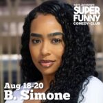 Nate Jackson Instagram – This weekend at super funny!! A special event with the talented and hilarious B Simone!