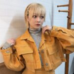 Natsumi Maki Instagram - 目線外しシリーズ🌟 コスプレできなかったけど、 私服がパンプキンみたいだね🎃✨ だから...許してちょっ！！ #natsupoi #なつぽい #スターダム #stardom