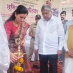 Navaneet Kaur Instagram - शिवसृष्टी विकास महाराष्ट्र शासन प्रादेशिक पर्यटन विकास योजना शिवटेकडी अमरावती भूमिपूजन सोहळा