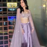 Navika Kotia Instagram - Happy Diwali 🪔💜 Outfit @masumimewawallaofficial For @azafashions Styling @littlepuffsofhappiness @mad.micron_ #diwali #diwali2023 #indianwear #indowestern