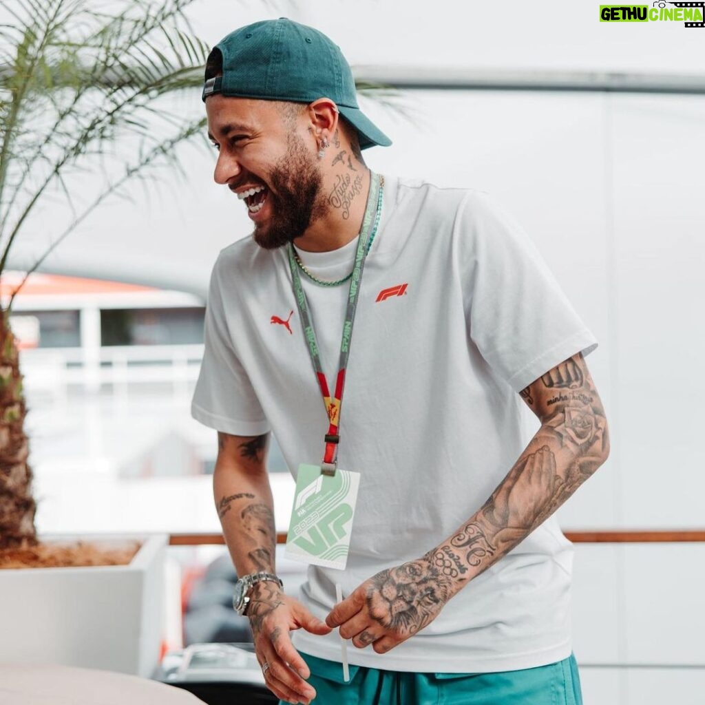 Neymar Jr Instagram - Amazing day with 🏁 @pumamotorsport