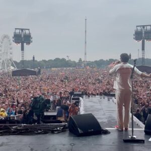 Niall Horan Instagram - Thank you so much IOW ! Thank you for braving the rain and standing out there to watch me. It’s been a dream of mine to play this festival and it lived up to and beyond my expectations. Loved it