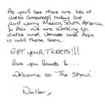 Niall Horan Instagram - I am beyond thrilled to announce The Show Live On Tour 2024 ! It’s been far too long and I can’t wait to see your beautiful faces. Tickets go on sale Friday, June 2 at 10am local. There are still a few more dates coming so if you don't see a show near you listed, stay tuned. Album pre-order and Citi/AAdvantage presale begins May 30 Newsletter presale begins May 31 TikTok presale begins June 1 Visit niallhoran.com for more details