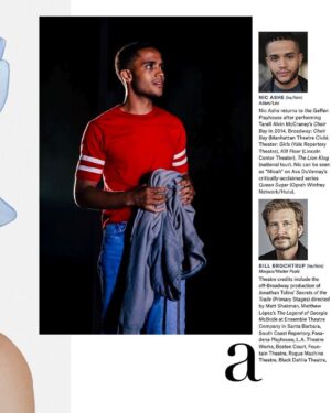 Nicholas L. Ashe Instagram - (a)t the end of september we began performances of @matthewmichaellopez’ The Inheritance (b)ut after only three shows, I tore my meniscus and I had to leave the show — I res(c)ued a dog to keep me company while I healed and foun(d) other things to be grateful for — like (e)arlier this year, when I was afforded the opportunity to direct and choreograph a production of @octarell_again‘s Choir Boy. this play has been a part of my life since I was 17, so bringing it to New Orleans ten years later was fully circular. what a year. to everyone tagged in this post: I love you too