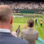 Nick Jonas Instagram - Beautiful day out at the tennis with my ❤️. Such an honor to sit in the Royal box and watch @marketavondrousova win her first grand slam. Wimbeldon Lawn Tennis Grounds
