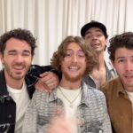 Nick Jonas Instagram - BZ x @jonasbrothers is GOIN DOWN🤩 “Strong Enough” DROPS November 10th😳 AND you can Presave it at the link in my bio❤️ Can’t wait for yall to jam this one😎LETS FREAKIN GOOOOOO🔥🤘