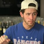 Nick Jonas Instagram - Still on cloud nine after the show at @globelifefield in the city I was born in with 35,000+ people! Also Neil Leibman on behalf of the Rangers gave us custom “championship rings” in honor of our show! So cool! 😁