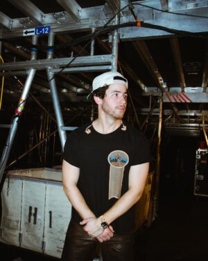 Nick Jonas Instagram - long hair szn