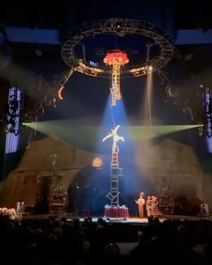 Nick Knowles Instagram - Toppest tip ever - go see @cirquedusoleil @royalalberthall 
OMG it’s magical and strange and ethereal and breathtaking. Had a great grown up night out there but I’m taking my 8 year old next
It’s soooo cool 
The trapeze, the alienesque flexibles, the live music - it’s all incrediblé