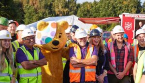 Nick Knowles Instagram - If you didn’t get the chance to watch our Big Build with Children in Need last night, you can catch up on @bbciplayer! 

Such an important project for an amazing charity