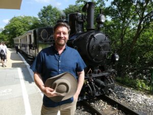 Nick Knowles Instagram - Amazing Railway Adventures is back! 

In the first of many adventures, we travel from Prague to Budapest. On next Friday 22nd September on Ch5 at 9pm. 

I see some stunning cities along the way, face my fear of heights and get to travel on some beautiful trains, it’s a good one.

#AmazingRailway
