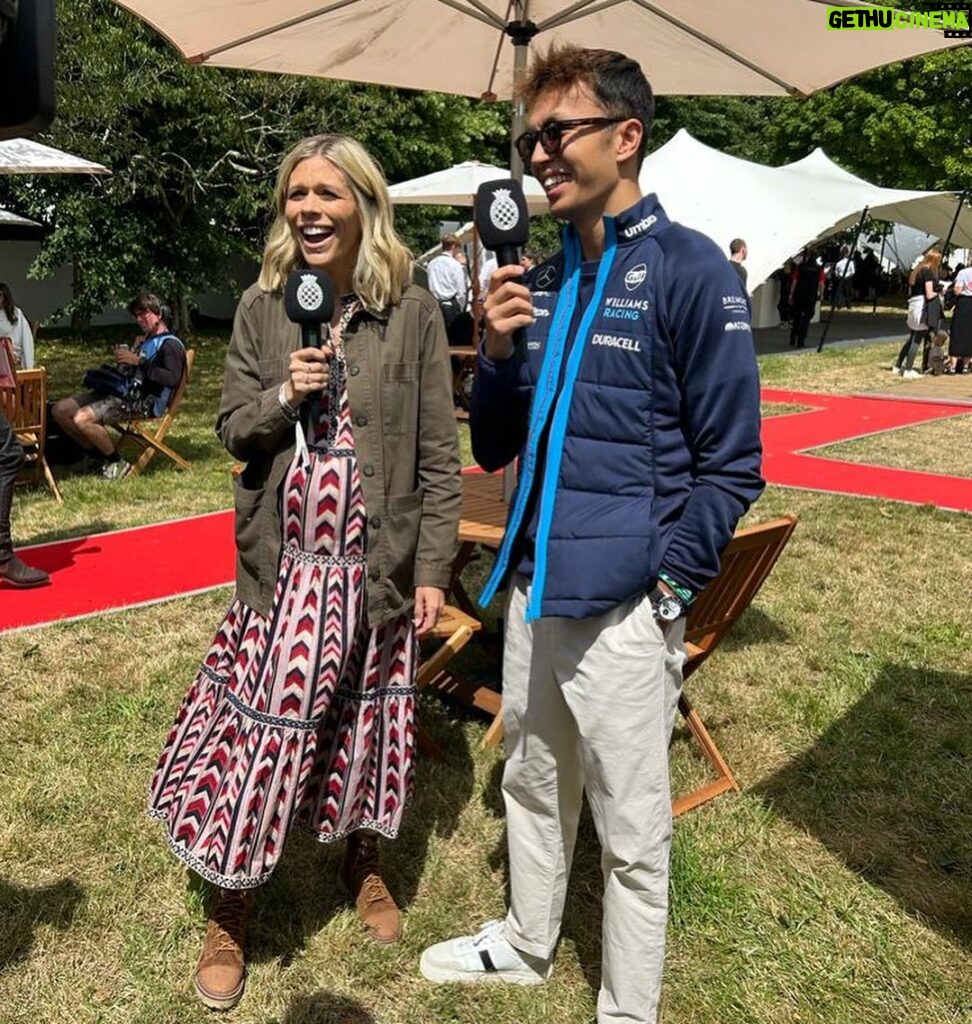 Nicki Shields Instagram - Quick.. Grab a cuppa (or glass of vino!) and settle into the @fosgoodwood highlights on ITV4 NOW! 7pm- 9pm tonight… My highlight has to be an impromptu chat with Sir Jackie, aka Goodwood royalty! #goodwoodfos #goodwoodfestivalofspeed @sirjackiestewart @aussiegrit @suziperry100 @mr_davidgreen @karunchandhok @bmwuk #bmwi5 #racingcars #classiccars #f1 #wec #rally #wrc #itv