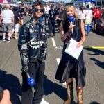 Nicki Shields Instagram - Portland you beauty! 🇺🇸 Soaking up an awesome atmosphere with Jaden Smith @c.syresmith on the gird. @piquetjr and @oliveraskew my wing men for the weekend 🎤🎤 Special shout out to everyone who looked after me this weekend… Bump and I felt very loved! It’s all those little things that really add up. Especially to Scotty dog @broncosound… Who carried around a foldable chair for me while we were on air just in case I needed to sit down.. 😳🥰🙌🏼 What a total legend! 💖 Thanks for all the lovely messages of support too, it really means a lot. 😘 There’s been a lot of love this weekend for these boots too.. I’m equally obsessed! Very kindly gifted from @russellandbromley. 👢👢Thank you @lauraparkesstyling_ 💖 Black dress @thefoldlondon Sunglasses 🕶️ @olivergoldsmithsunglasses #formulae #jaydensmith #portlandeprix #7monthspregnant #thefoldlondon #olivergoldsmith #sunglasses #lbd #cowboyboots #russellandbromley #pitlane #sustainablefashion