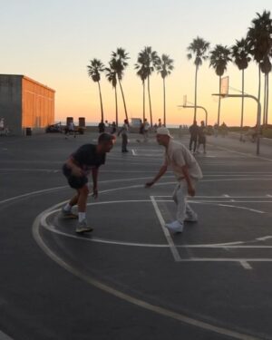 Nicolas Couteau Instagram - On reste toujours dans la vibe Sunset à Venice Beach quoi 🌴🇺🇸