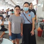 Nicole Seah Instagram - Visited the Bedok Block 216 Hawker Centre hawker centre with @fooseckguan.sg this morning. It was nice to say hello to warm familiar faces, for the young and the “young at heart” residents. The hawker centre welcomed back many residents after a three-month renovation, and it was great to see the same snaking queues for stalls which have been around for decades. The redevelopment and rebuilding of hawker centres are funded by the government when the time is due. Repair and redecoration works of hawker centres may be borne fully by NEA or the town council. It was a puzzling claim when we heard that the MPs fund the reparation of hawker centres from their own coffers, and the resident whom this was communicated to was similarly befuddled. Separately, I spoke to a blue collared worker who worked in a local franchise nearby and she teared up as she recounted an abusive supervisor who used the mop to vent his anger and was verbally abusive towards staff who were low wage workers and could not afford to resign. This individual was fortunate enough to leave the company and found another shift job. Mindful that there are always two sides to a story, I told her that we would be happy to help her file a written appeal to MOM as she was illiterate. She declined and said that she was afraid of the potential consequences as she finds it difficult to land gainful employment. I was not able to ascertain at that stage if the anecdote could be substantiated further. However it was a sombre reflection regardless that low wage workers continue to be on the receiving end of a power imbalance in our workforce, and there needs to be more rights and safeguards in place to ensure their personal safety and dignity in the workplace. Blk 216 Bedok Hawker Centre