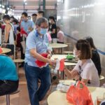Nicole Seah Instagram - The Workers’ Party East Coast GRC team, including @fooseckguan.sg and @abdulshariff.sg , was out and about on this sunny National Day at the various markets and locations in EC - 58, 85, 216, 16, Bedok Interchange and Simei. East Coast GRC residents were cheered by patriotic and celebratory vibes as flags were distributed to stallholders, children and the elderly. We wish all Singaporeans and Singapore residents a very happy National Day, and the most-exchanged goodwill greeting of the day - May you be happy and healthy always!