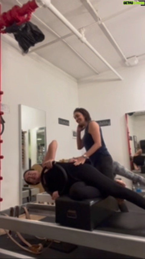 Nicole Stuart Instagram - I love multi-tasking and I’m really good at it!! 🌟 New York City + Pilates = Perfect Match! 🗽💪 Love working with friend and colleague @grasshopperpilates I can’t help but fall in love with two things: Pilates and the bustling streets of NYC! 🌆✨ There’s something magical about practicing Pilates in the heart of this vibrant city, where inspiration is everywhere you turn. Every visit to NYC is an opportunity for me to deepen my Pilates practice and learn from the best instructors this city has to offer. From classic studios to trendy boutique gyms, the possibilities are endless. 🏋️‍♀️💃 Whether it’s honing my alignment, exploring new exercises, or discovering innovative Pilates equipment, I’m always eager to expand my knowledge and refine my skills. The Pilates community in NYC is incredibly supportive and thriving, and I’m grateful for every chance I get to be a part of it. 🙌❤️ The energy of the city fuels my passion for Pilates, pushing me to strive for excellence in every movement. From the graceful flow of the Hundred to the challenge of the Teaser, I’m constantly inspired to take my practice to new heights. If you’re a Pilates enthusiast like me, I highly recommend visiting NYC to experience the incredible Pilates scene firsthand. It’s a place where you can immerse yourself in the art of mindful movement and connect with fellow Pilates lovers from all walks of life. 🌈✨ So, here’s to the love affair between Pilates and NYC! 🥂 Let’s continue to learn, grow, and support each other in this beautiful journey of strength, flexibility, and self-discovery. 💪❤️ #PilatesInNYC #PilatesLove #MindfulMovement #PilatesCommunity #AlwaysLearning #NYCLife #PilatesJourney #CityOfInspiration