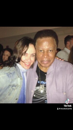 Nicole Stuart Instagram - 🎺✨ Exciting News! 🎥🌟 Keep a look out for the new documentary available on Amazon Prime, August 25th featuring the incomparable jazz maestro, Wayne Shorter! 🎶🔥 (produced by Brad Pitt)

But let me tell you, this captivating film wouldn’t have come to fruition without the unwavering love and support of his beloved wife, Carolina Shorter, who played an instrumental role in its creation. ❤️

Wayne Shorter, not only an exceptional musician but also an extraordinary human being, has had a profound impact on my life. During some of my most challenging years, he and Carolina guided me through some of my darkest times. Offering guidance and support 🎷✨

Wayne’s compositions, filled with depth and emotion, served as a beacon of hope, reminding me that even in the face of adversity, there is beauty to be found. His melodic improvisations were like whispers of encouragement, urging me to keep moving forward and pursue my dreams with unwavering determination. Yet, behind the scenes, stood Carolina Shorter, a pillar of strength and unwavering support. Her love, devotion, and belief in Wayne have been the driving force behind his unparalleled creative output. It is her steadfast presence that allowed Wayne to explore uncharted territories, pushing the boundaries of his own artistry.

I am forever grateful to Wayne Shorter for not only guiding me through those rough years but also for igniting the spark within me to forge ahead with my own creative endeavors. He taught me that true greatness lies in embracing the challenges and transforming them into stepping stones towards personal growth and artistic fulfillment.
So, dear friends, prepare yourselves for a cinematic adventure that celebrates the extraordinary life and musical genius of Wayne Shorter. Let the melodies of his soulful compositions and the profound love story between Wayne and Carolina inspire you to navigate your own path, overcome obstacles, and create magic in your own life. 🌟🎶✨
#WayneShorter #Documentary #AmazonPrime #JazzLegend #MusicalGenius #Inspiration #FollowYourDreams #LoveAndSupport #CarolinaShorter #MagicOfMusic