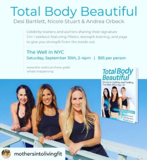 Nicole Stuart Instagram - @mothersintolivingfit NYC in September🍎
We would love to see you @thewell on Saturday 9/30
We know that a woman’s body changes over age 35 and what worked in our 20’s (a little extra cardio, restricting calories) is no longer the solution….There’s a better way! Our mission is to empower you with knowledge and real world strategies to look and feel great from the inside out. We’ve got your back. 
#thewell #yoga #pilates #resistancetraining #hormones #perimenopause #nyc #healthylifestyle 
📸 @deeplivingdoctor