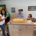 Nicole Stuart Instagram - Happy #100th #Birthday to Art Miller and the Miller family for having this wonderful birthday party for their dad who turned 100 today!!! What an inspiration to life and good living!!! God Bless so grateful to be here and being a part of this joyous celebration!! @cbull44 @jeannemarquez9 @pattylynn56