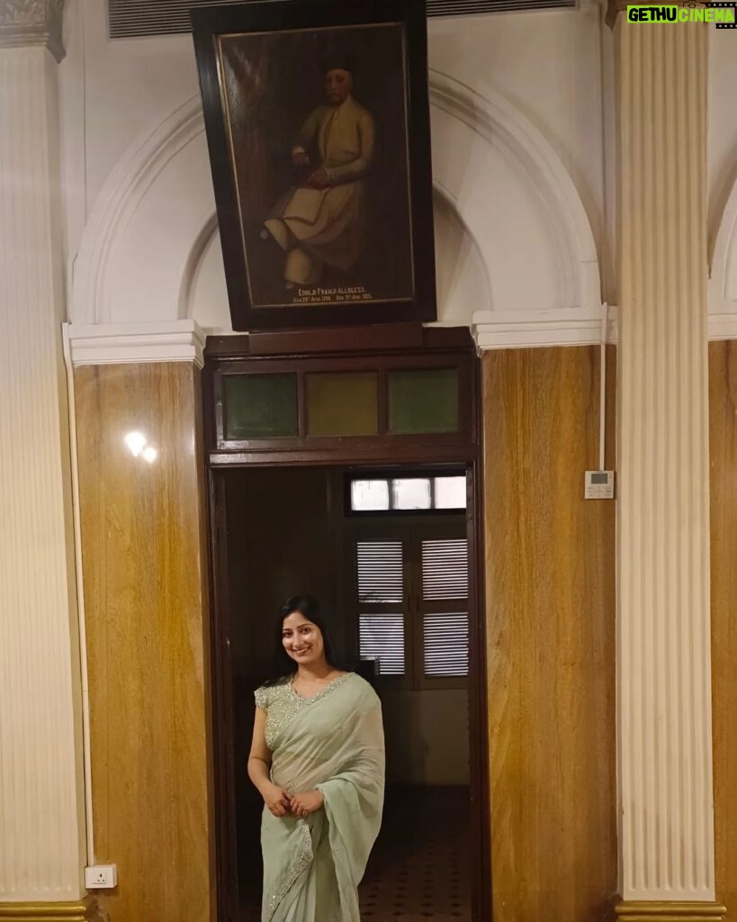 Niharica Raizada Instagram - Inside a very rich heritage. #NiharicaRaizada #Parsis Thank you to the Maneckshaws Wearing @aynaaworld Styled by @banthia.kapil