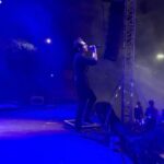 Nikhil D'Souza Instagram - So we were ready to get on stage, and then the rain comes along. No sound system except one mic. Thanks @revelsmit for singing along with your full heart and soul. I hope we can come back and play a proper gig for you someday 🍻 ❤️ Leave me a message so I know you were singing with me tonight. Video courtesy: @anmolsingh2311