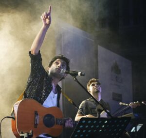 Nikhil D'Souza Instagram - Since you guys @istoriaxic_2023 are future PR stars, I’ll let you caption this 1st photo. Best caption gets featured on my story tomorrow. 

📸: @sagar_kambli_photography 

Special thanks to @hrishiiravi for making our stage lighting so beautiful.