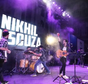 Nikhil D'Souza Instagram - Since you guys @istoriaxic_2023 are future PR stars, I’ll let you caption this 1st photo. Best caption gets featured on my story tomorrow. 

📸: @sagar_kambli_photography 

Special thanks to @hrishiiravi for making our stage lighting so beautiful.