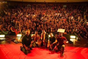Nikhil D'Souza Instagram - What a wonderful night @techniche_iitguwahati .. You guys were on 🔥 
- - - 

Photos 1-4 and 7 courtesy of @priyangshu_sv @alchemypixels /
Photos 5 and 6 taken by our very own @bevenf (keys) and @ox7gen (drums) respectively