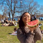 Nikita Uggla Instagram - Together with Zalando, I’ve created my local vibe in Stockholm. With some of my favorite Nordic brands, I’ve put together the perfect outfit for a picknick in Rålis! Nothing beats a picnic with friends in Rålis with the water behind us and good food♥️ #whatsyourvibe #sthlmvibe @zalando Rålambshovsparken