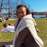 Nikita Uggla Instagram - Together with Zalando, I’ve created my local vibe in Stockholm. With some of my favorite Nordic brands, I’ve put together the perfect outfit for a picknick in Rålis! Nothing beats a picnic with friends in Rålis with the water behind us and good food♥️ #whatsyourvibe #sthlmvibe @zalando Rålambshovsparken