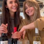 Nina Dobrev Instagram - sip, sip, hooray🍷 Celebrate National Wine Day!! 20% off 4 or more bottles of @freshvinewine + free shipping🎉