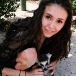 Nina Dobrev Instagram - officially an unofficial certified lemur masseuse ✅
