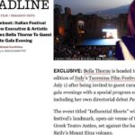 Nina Dobrev Instagram - Honored and excited that the short film I directed, THE ONE, will be at the Taormina Film Festival in Italy as a part of the “Influential Shorts”, an evening curated by @bellathorne. Thank you Bella, Barrett Wissman and everyone at the festival for your consideration. Excited that the Italian premiere of THE ONE will be in Taormina! @taorminafilmfestival @barrettwissmanofficial
