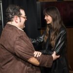 Nina Dobrev Instagram - MY. BROADWAY. DEBUT. 😂 @gutenbergbway - truly the BEST musical ever (and not because i was in .000002 seconds of it) ♥️ you @joshgad‼️ you & @andrewrannells SMASH. The duo of my dreams. #EatingDreams