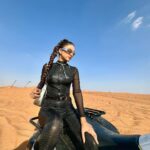Nisha Guragain Instagram - You move different when you Learn your power…..✨ Desert Safari Dubai