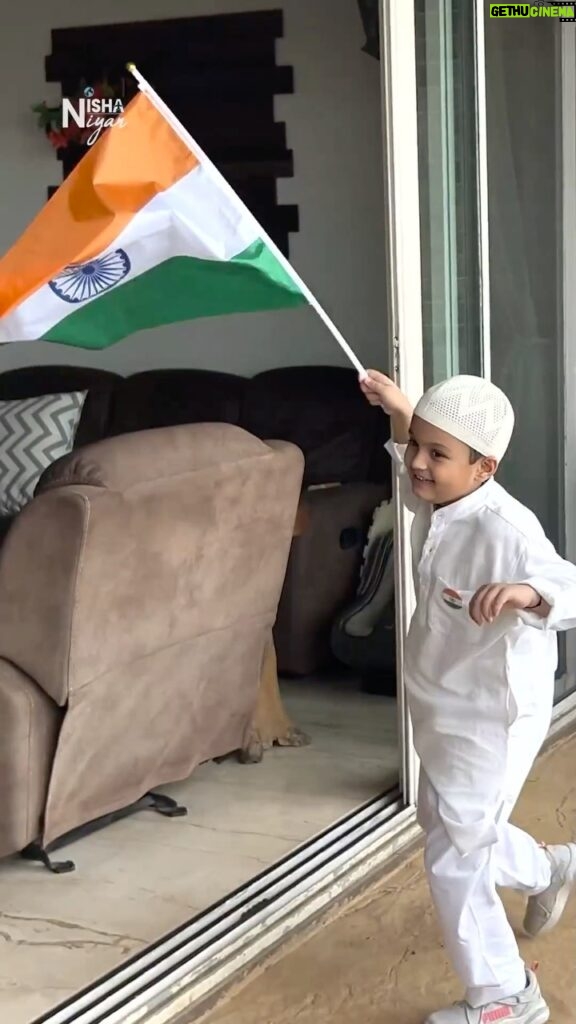 Nisha Rawal Instagram - 🇮🇳 Yesterday I posted some pictures of my 6-year old in a Muslim attire while holding the flag and I was shocked to receive so many messages that gave me threats of unfollows and spoke unmentionable things for my baby! Here is a mother’s reply to the heartless: “Through my son’s eyes, I see a world where differences hold no barriers, where the purity of his heart transcends divisions. Teaching him the beauty of unity and diversity, for in his innocent heart, there is no room for prejudice or hate. In a world that often seeks to divide, we chose to come together and celebrate the essence of our nation’s spirit. Dressing up my precious boy as a symbol of harmony, not just for a performance, but for the lessons that will shape his character. To those who spread negativity, remember that love will always conquer hate, and my son will continue to shine brightly as a beacon of tolerance and understanding. Threats and unfollows may come, but they can never overshadow the strength that comes from embracing our shared humanity.” #UnityInDiversity #ProudIndianMom #HarmonyOverHate