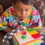 Nisha Rawal Instagram - 🌈 You are, so, I am. No amount of words can describe what I wish for you my Littloo! You are the best thing that could happen to me, ever! I love you from the deepest confines of my heart! I will climb the highest mountains for you, swim the deepest oceans, go the darkest places and endure the hilt of the unbearable. …because that is the strength I gain from your love ♥️ . . . #HappyBirthdayKavishMehra #Kavishturns6