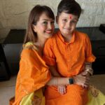 Nisha Rawal Instagram - ♥️ Gratitude! …for the loved ones …for the festivities ….for good health ….for the blessings #GanpatiBappaMorya