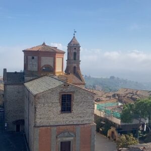 Noël Wells Instagram - ugh I went to Italy. It was so beautiful I have been in a pretty distraught since landing back in the states. There are barely any advertisements, people care about energy conservation, no one was really on their phones, everyone was chill (though on controversial note, food was just ok but to be fair I am not a food driven person.) we wandered into medieval towns I truly had no idea could possibly exist, I fucking drove a boat of a car in these medieval towns I deserve an award. I felt pretty humbled in the face of what humans have been compelled to create (mostly for god, ain't so bad to believe!). I stood at the top of a tower da Vinci drew from and what else? All the churches! I mean was I a nun in a past life?! At a certain point I realized some of the most beautiful things already exist so I could take a lot of pressure off myself and just be dumb and happy to witness life, though of course I do want to make some pretty things of my own. Also do I make a zine of this trip would you want it I have hundreds of photos! All pics of me by Gabi!